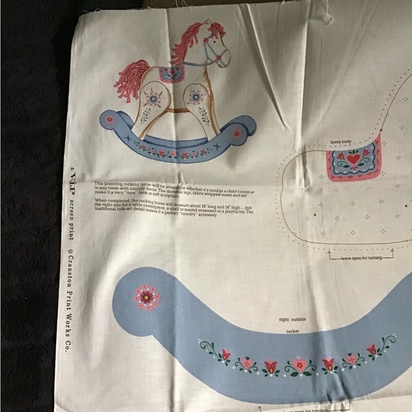 KEEPSAKE CRAFTS rocking horse - Picture 6 of 10